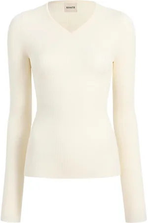 Khaite Ribbed Wool Jersey