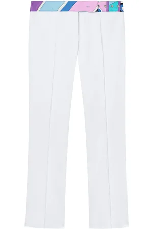 Puccini Vivara-print trousers
