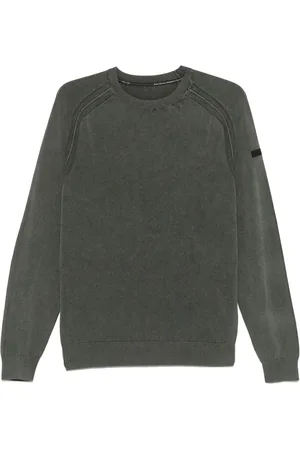 RRD Washed-effect crew-neck sweater