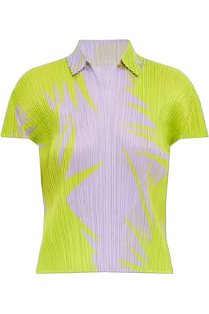 PLEATS PLEASE ISSEY MIYAKE Piquant print Top