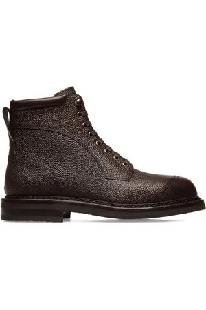 Bally Leather lace-up boots