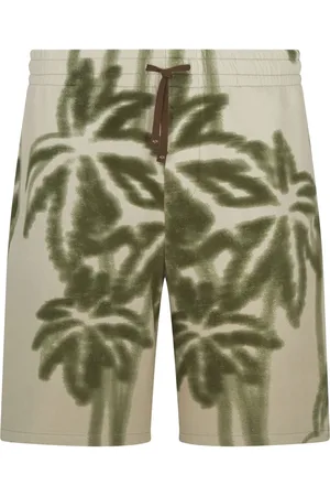 Armani Exchange Botanical-print bermuda shorts