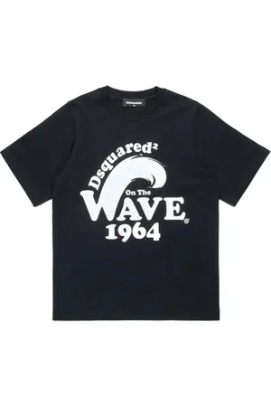 Dsquared2 Wave 1964-print cotton T-shirt