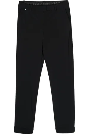 HUGO BOSS Stretch-jersey slim-fit trousers