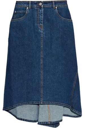 Etro Denim midi skirt