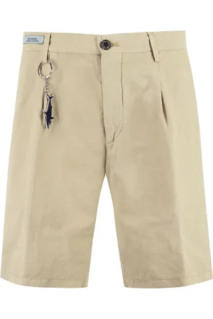 Paul & Shark Cotton-linen bermuda shorts