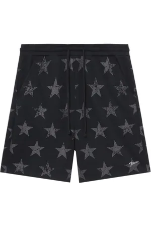 FIVE CM Star-print drawstring cotton shorts