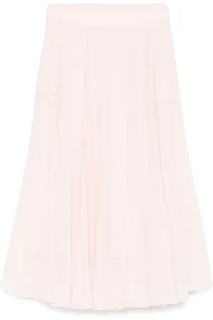 PESERICO SIGN Cotton midi skirt