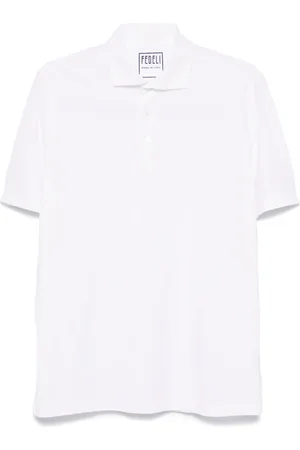 FEDELI Jersey polo shirt