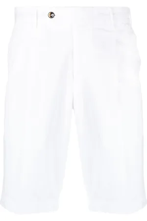 PT Torino Off-centre button shorts