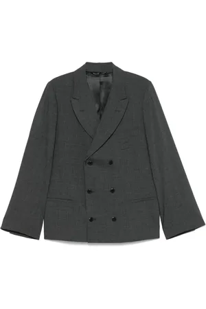 Random Identities Micro-pattern blazer