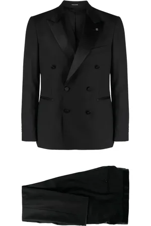 TAGLIATORE Double-breasted peak-lapels suit