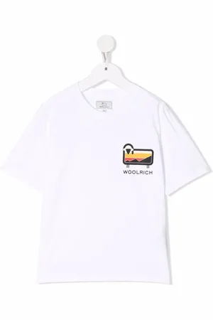 Woolrich Logo-print organic-cotton T-Shirt