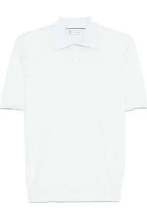 Brunello Cucinelli Fine-knit polo shirt
