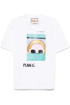 Plan C Self Portrait-print T-shirt