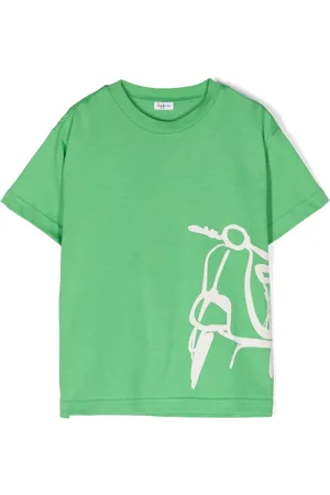 Il gufo Graphic-print cotton T-shirt
