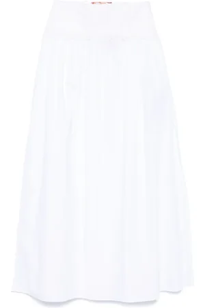 ERMANNO SCERVINO Embroidered midi skirt