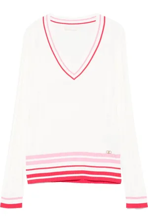 Liu Jo Stripe-detail sweater