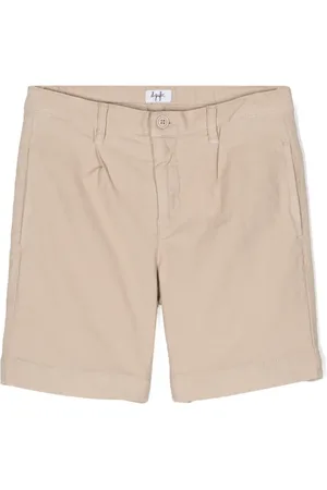 Il gufo Pleat-detail shorts
