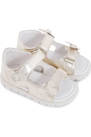 Falcotto Pules butterfly-appliqué sandals