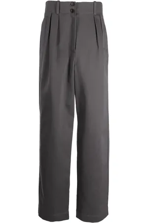 Skall Studio Straight-leg cotton tailored trousers