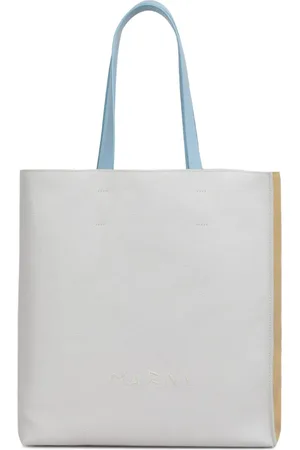 Marni Logo-embroidered tote bag