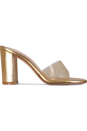 Gianvito Rossi 85mm leather mules