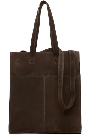MARSÈLL Panelled suede tote bag