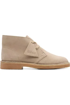 Clarks Suede lace-up desert boots