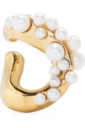 Beatriz Palacios Wave Cluster Link Medium ear cuff