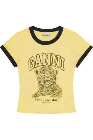Ganni Leopard T-shirt