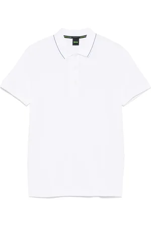 HUGO BOSS Logo-embroidered polo shirt