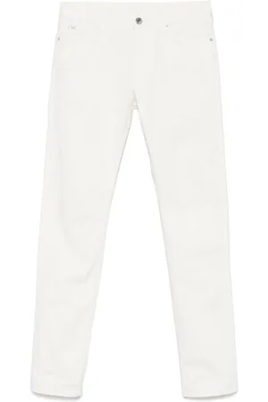 Emporio Armani Logo-patch jeans