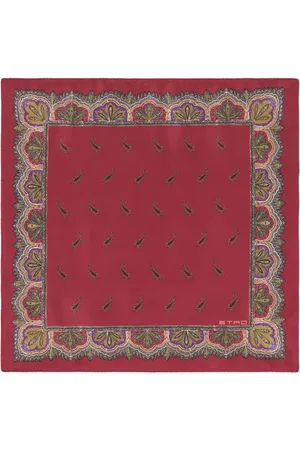 Etro Paisley-print silk scarf