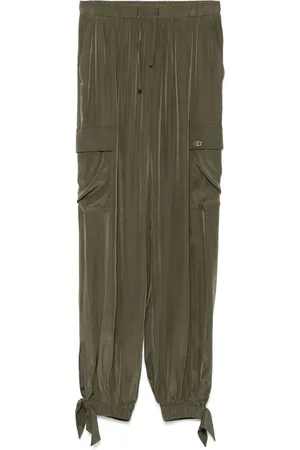 Liu Jo Logo-plaque cargo trousers