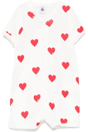Petit Bateau Heart-print shorties