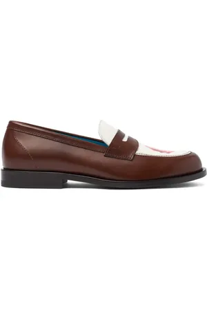 Scarosso Rose-embellished loafers