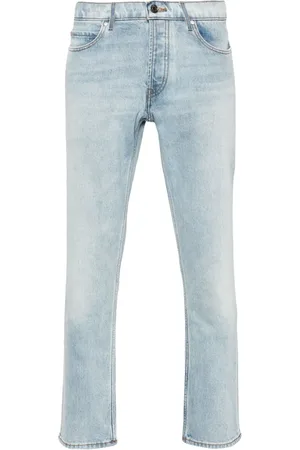HUGO BOSS Slim-leg cotton-blend jeans