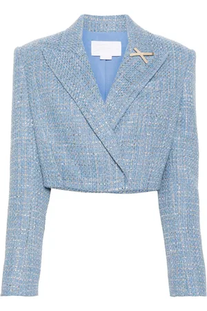GENNY Cropped tweed jacket