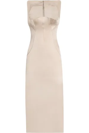 Dolce & Gabbana Satin midi dress