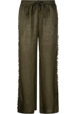 P.A.R.O.S.H. Frayed-tim trousers