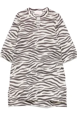 MC2 SAINT BARTH Zebra-print dress
