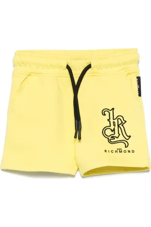 John Richmond Embroidered-logo shorts