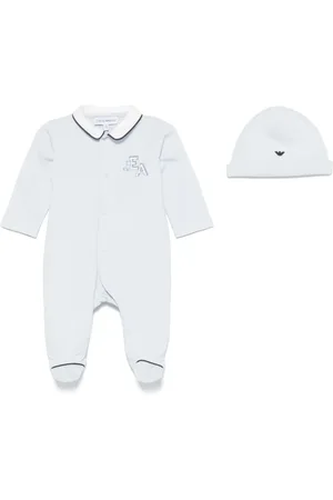 Emporio Armani Logo-embroidered pajamas