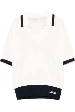 Liu Jo Logo-embroidered T-shirt