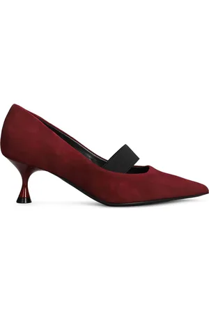 MARC ELLIS 55mm suede pumps