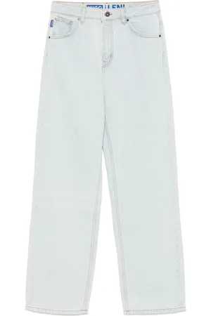 HUGO BOSS Logo-patch jeans