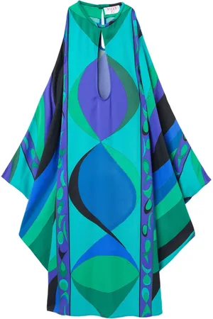 Puccini Iride-print dress