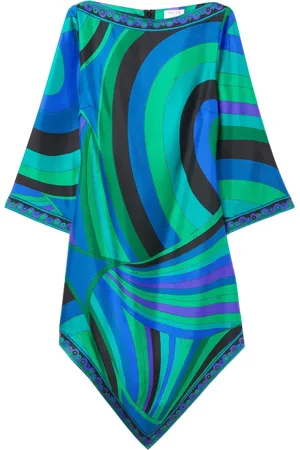 Puccini Iride-print tunic dress