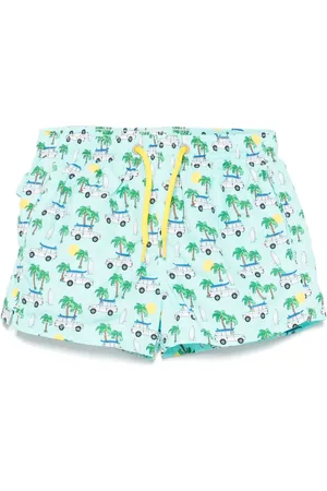 MC2 SAINT BARTH Jean Lighting swim shorts